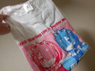 Re:ゼロから始める異世界生活 Tシャツ