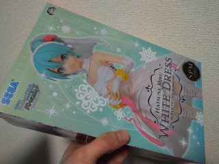 初音ミク Project DIVA Arcade Future Tone スーパープレミアムフィギュア“初音ミク−ホワイトドレス”