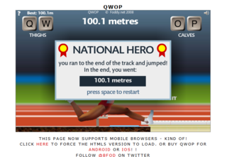 QWOP完走